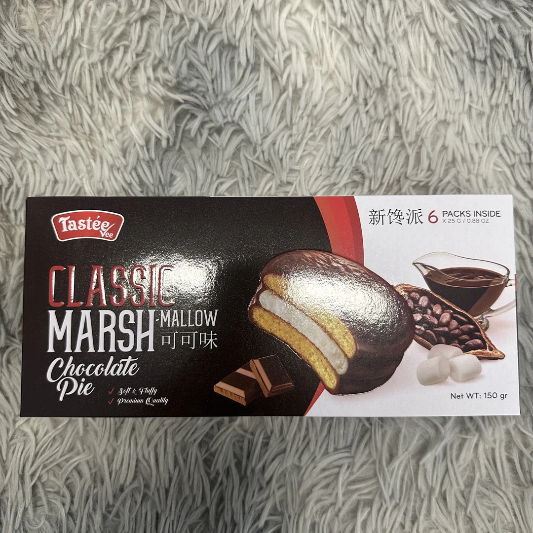 越南进口新馋派夹心糕点（可可味）