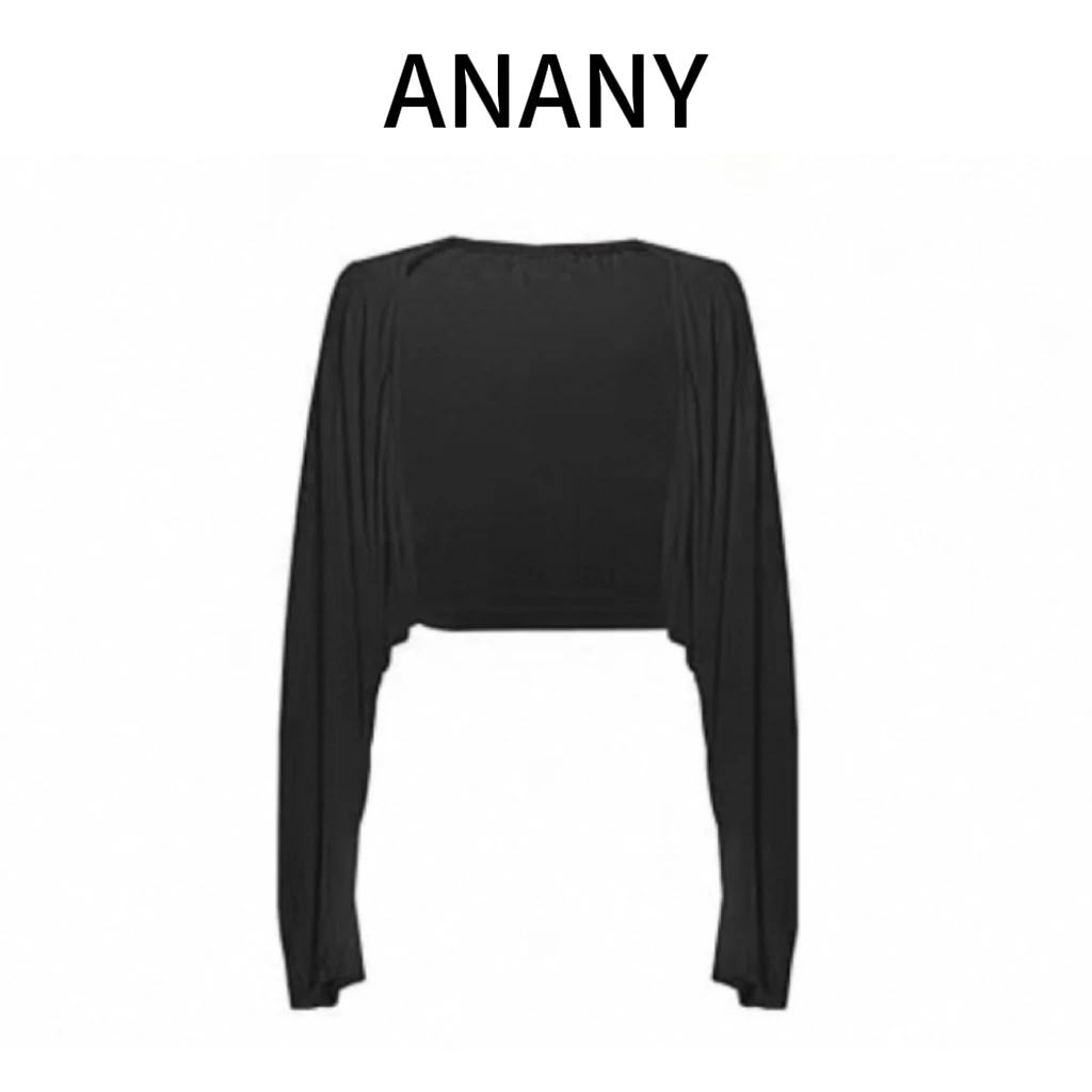 JUU【浪漫】夏季新款开衫防晒简约小众设计款显瘦短外套W-40851