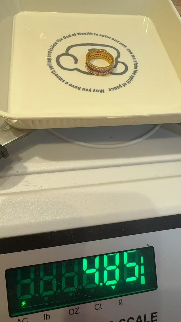 足金精品工艺戒指