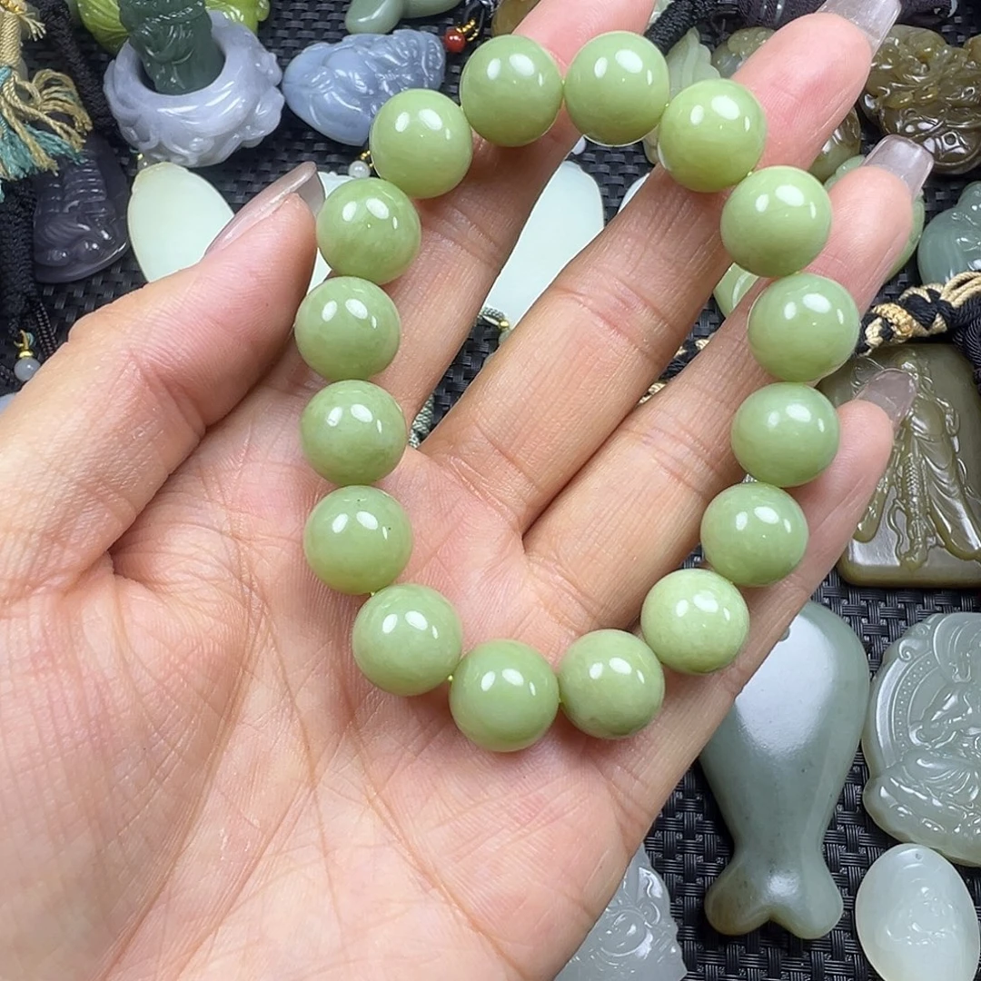 和田玉未镶嵌吊坠(不含链)卡12