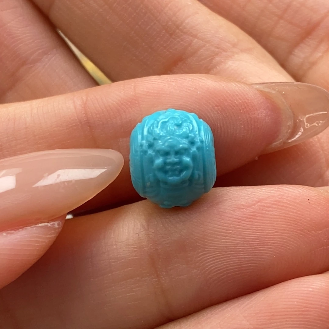 未镶嵌绿松石挂件