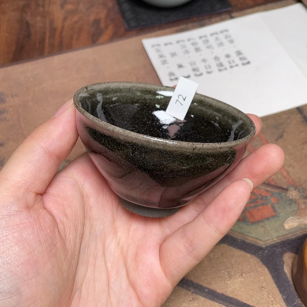 茶盏72 福临号建盏柴烧薄胎微瑕