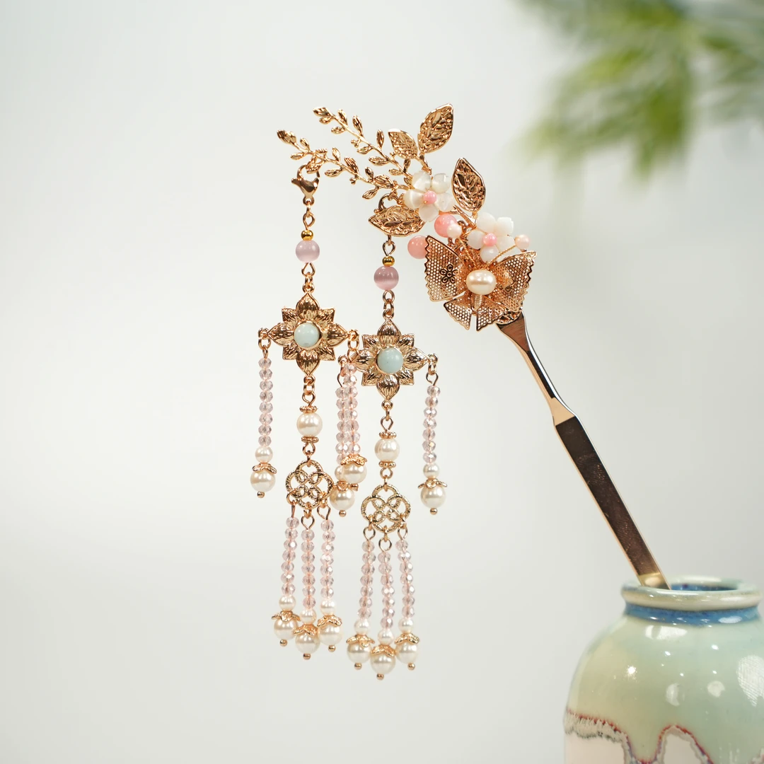 [书梨]古悦倾城古风汉服发饰