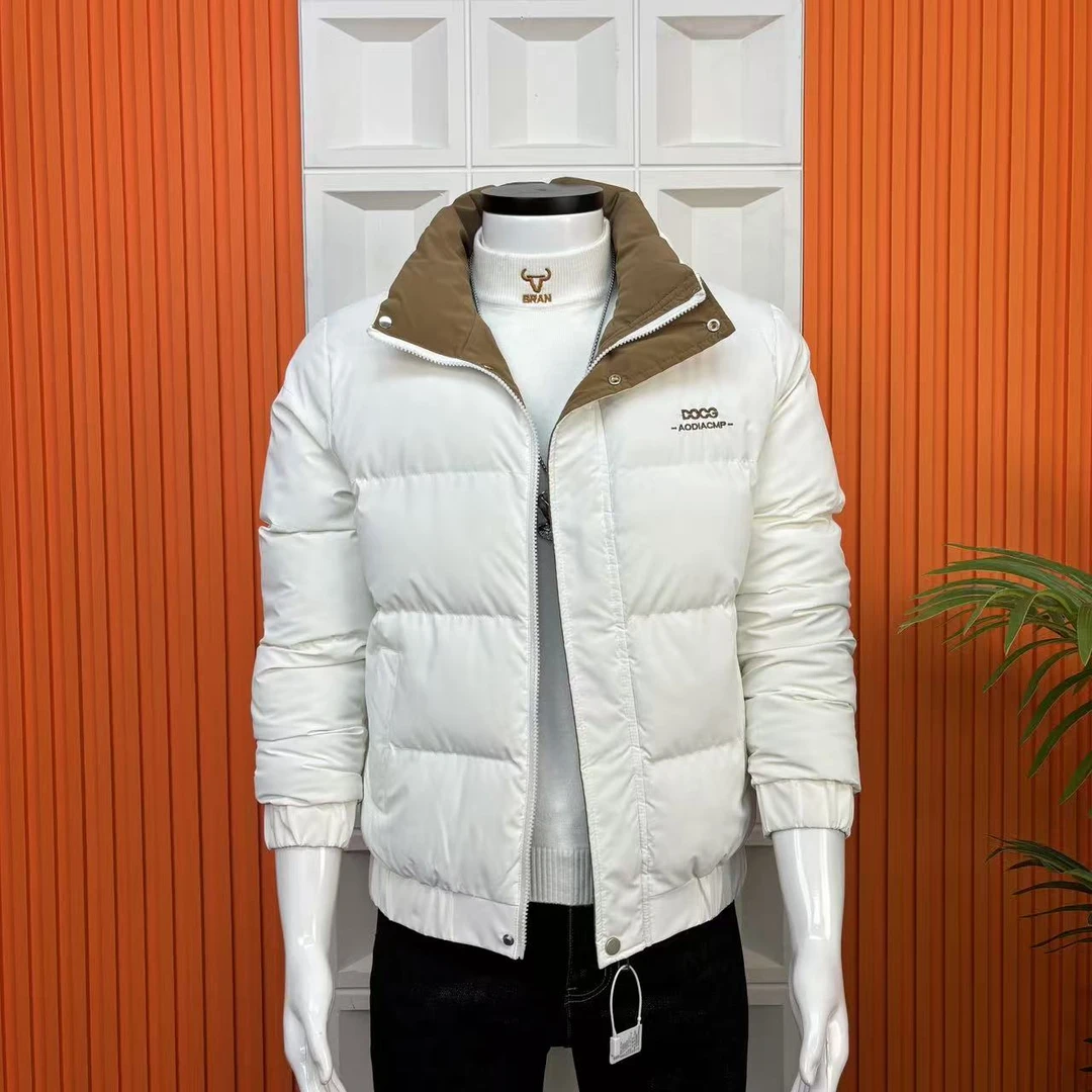 2025冬季新款男士棉衣韩版加厚保暖立领修身棉服休闲帅气潮流棉袄