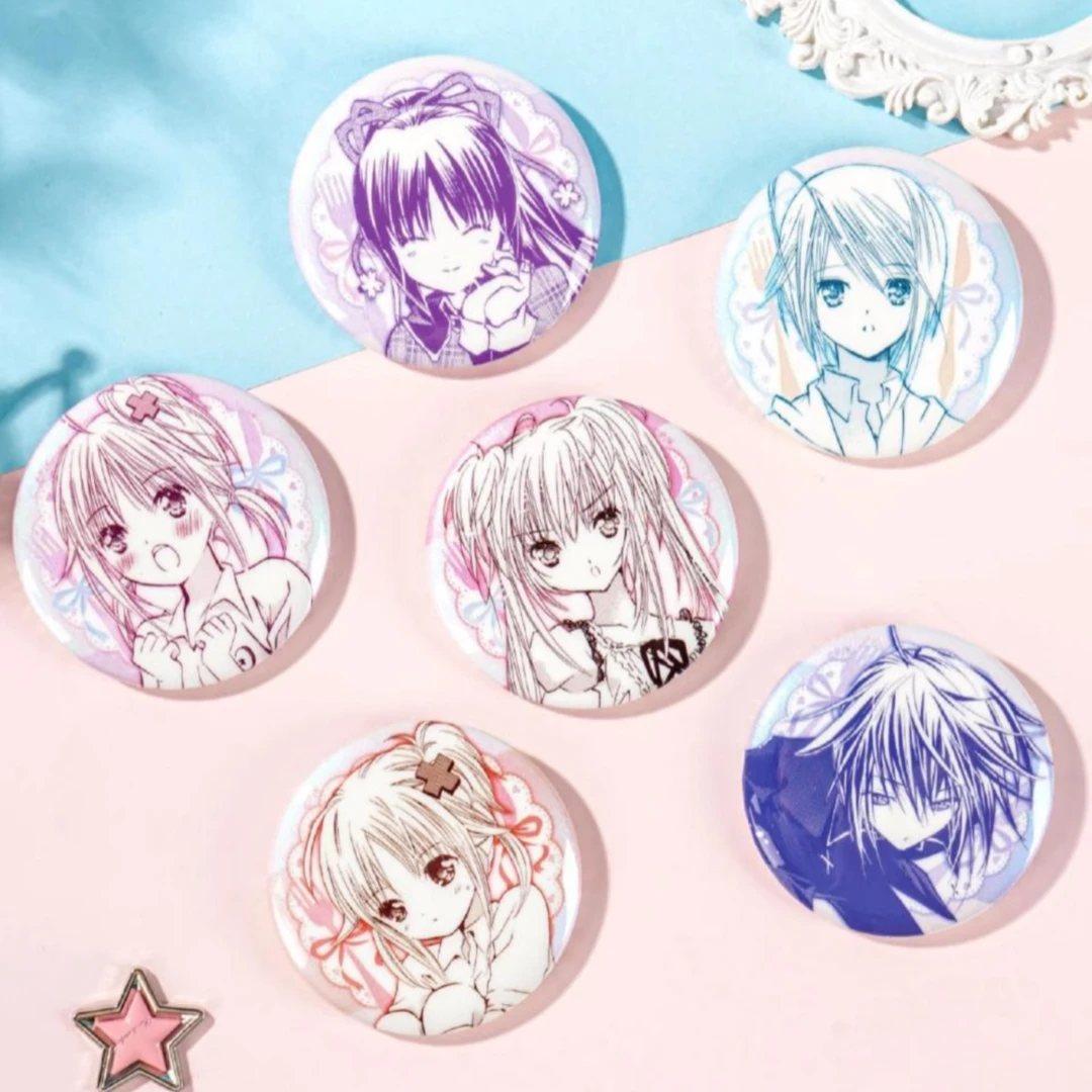 【正版】守护甜心Shugo CHara!马口铁吧唧徽章 亚梦几斗唯世歌呗