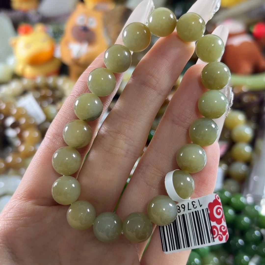 和田玉未镶嵌手链286