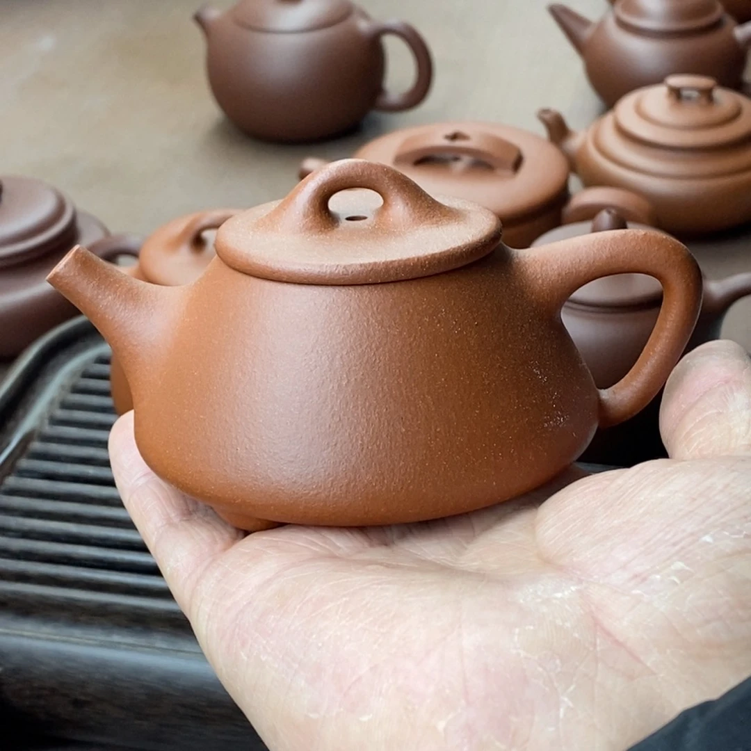 紫砂茶壶紫砂壶石瓢