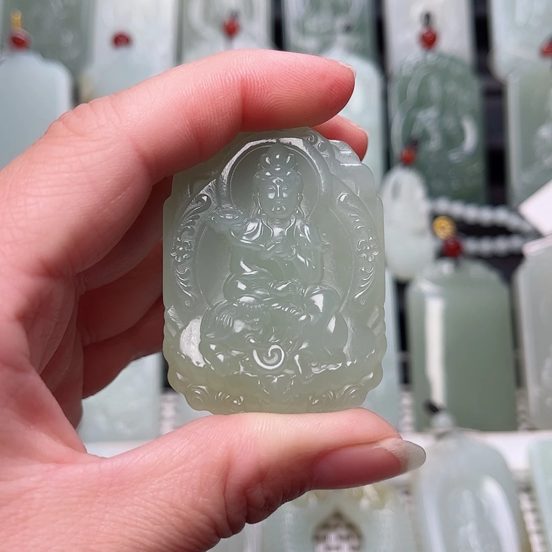 和田玉挂件未镶嵌Z*