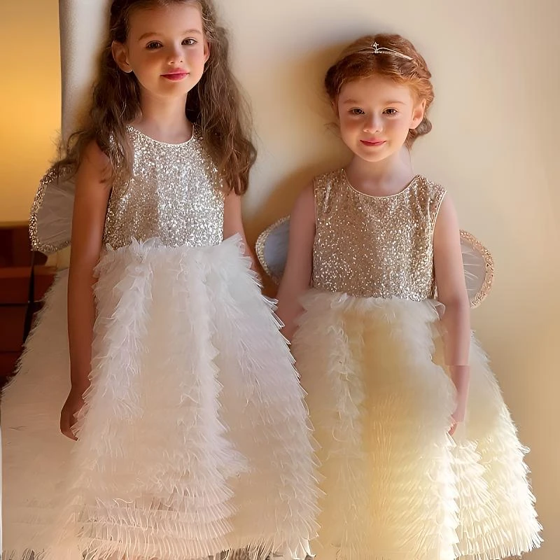 翅膀高定公主礼服裙