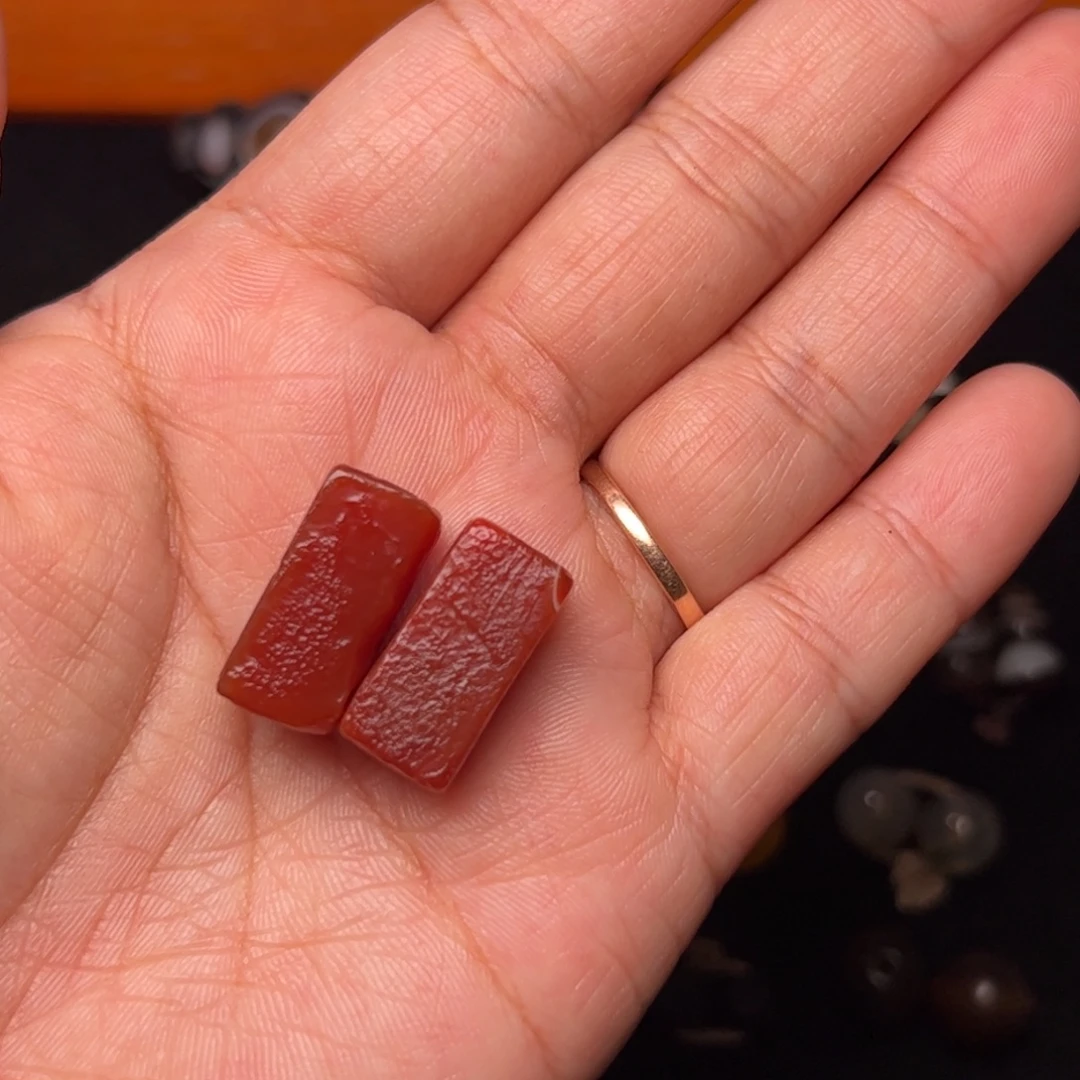 田***甜玛瑙/玉髓未镶嵌配饰