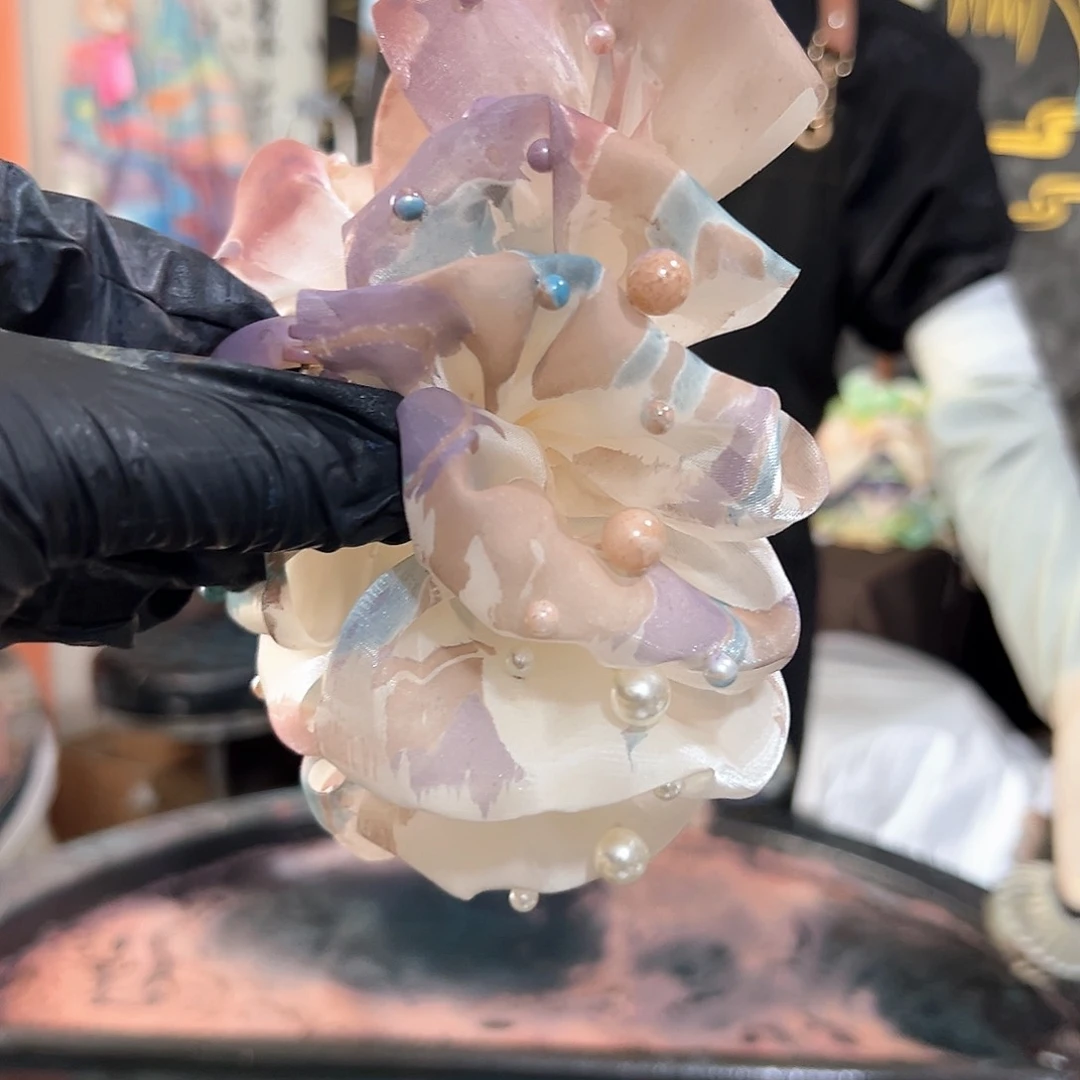 草****啵774泡泡珍珠发夹