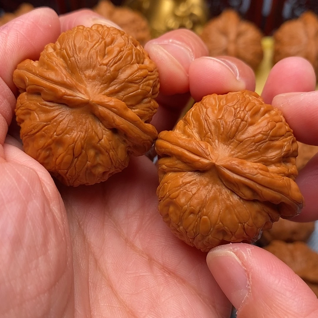 把件文玩核桃毕业全品肉球元宝38尺