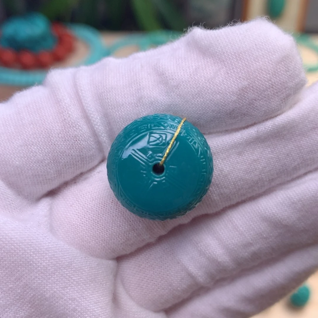 绿松石配珠卡18.7未镶嵌