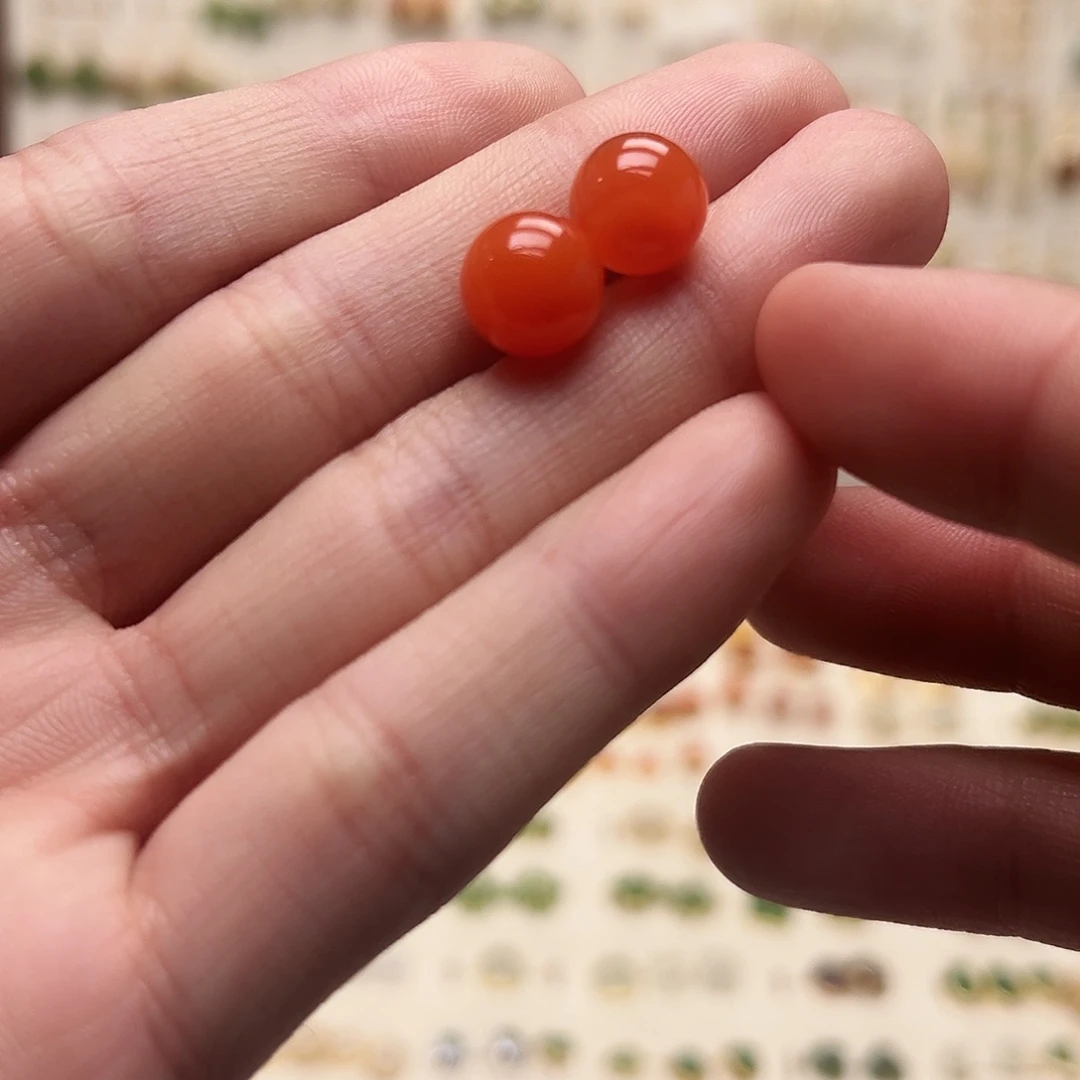 银S925镀金镶嵌和田玉耳钉