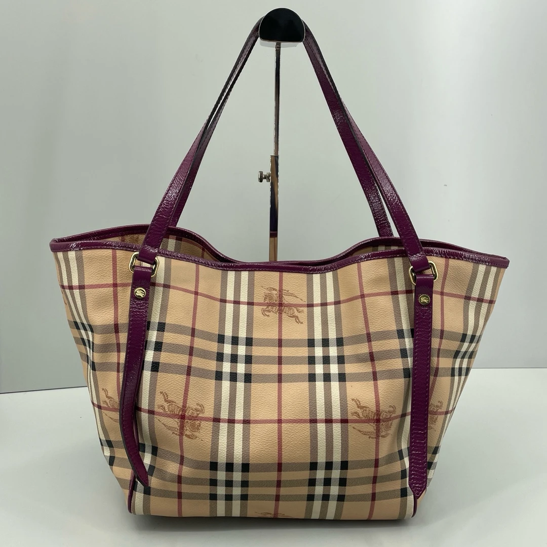 95新 BURBERRY/博柏利 优选/战马托特包少子袋 26x26x15 Z01235