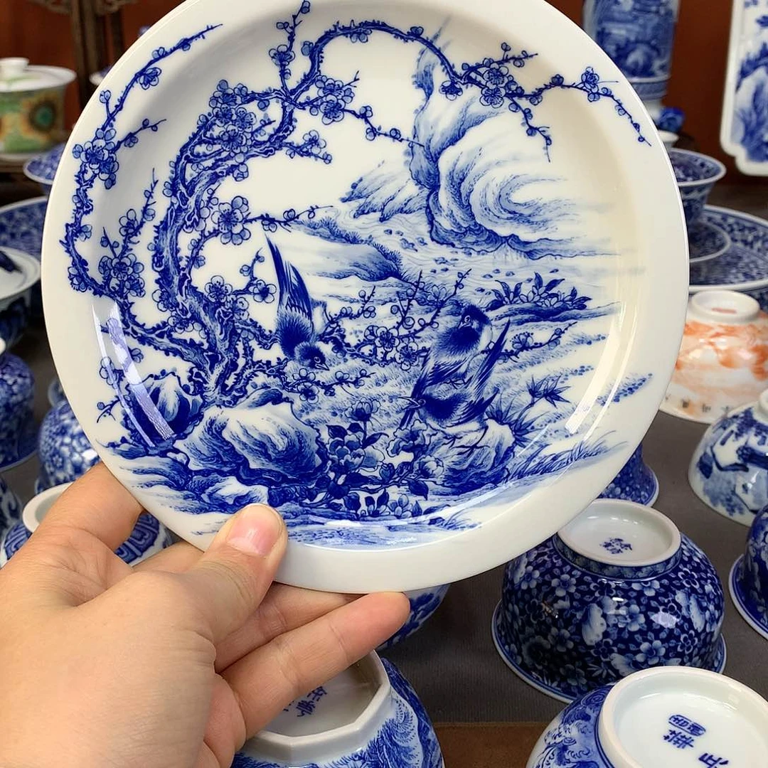 【闪购商品】瓷片景德镇陶瓷主人杯