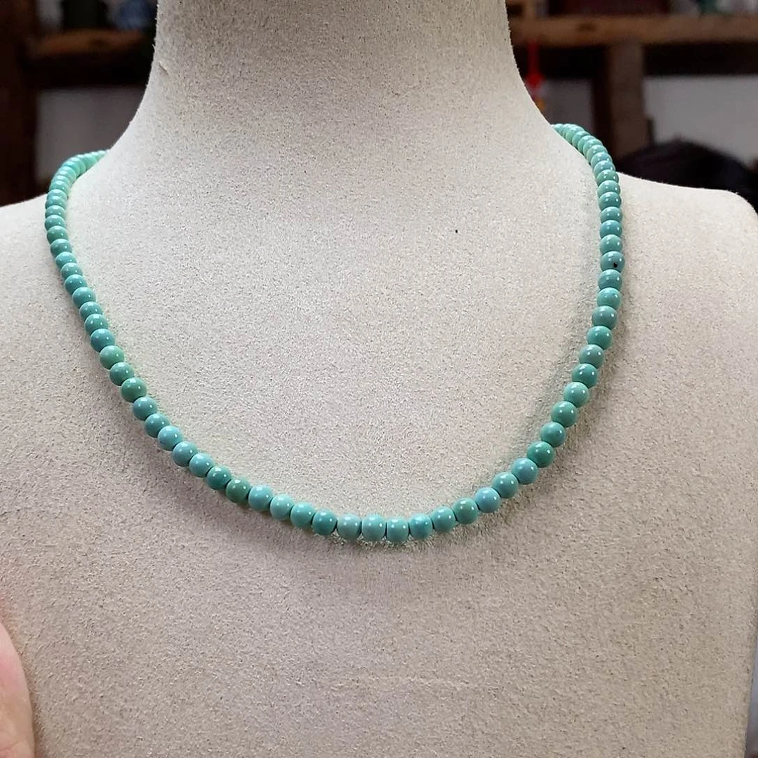 未镶嵌绿松石珠宝奇石