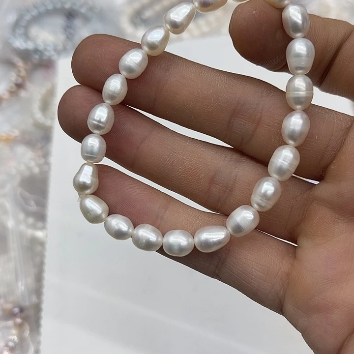 淡水珍珠未镶嵌颈饰00722