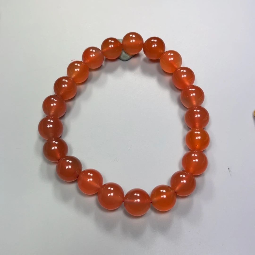 南红玛瑙8mm单圈未镶嵌