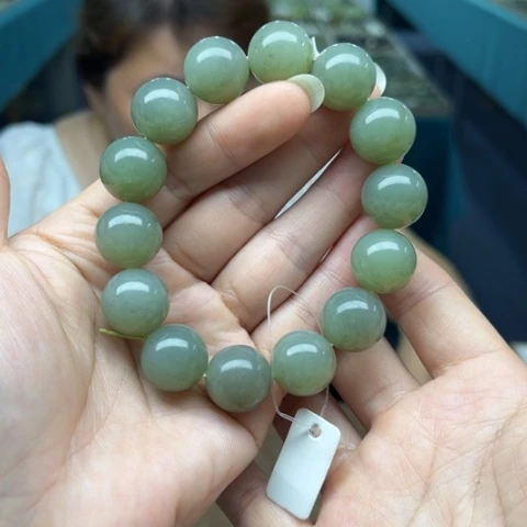 未镶嵌手串和田玉Qa14