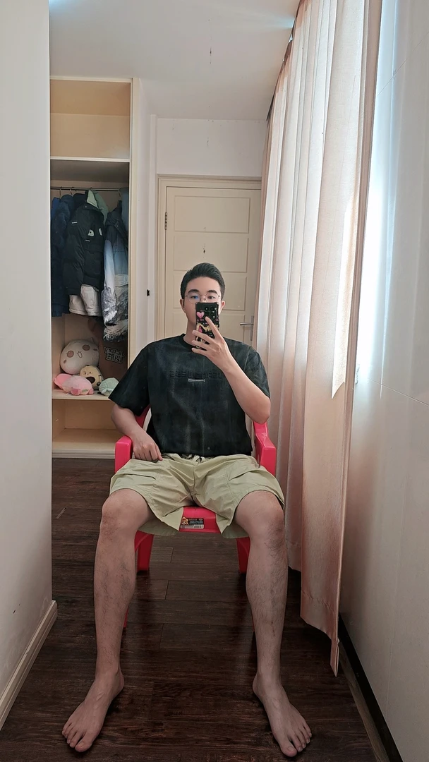 95棉短袖t恤男2025夏季新款高端圆领印花男装透气上衣潮