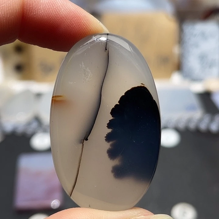 玛瑙/玉髓未镶嵌吊坠(不含链)