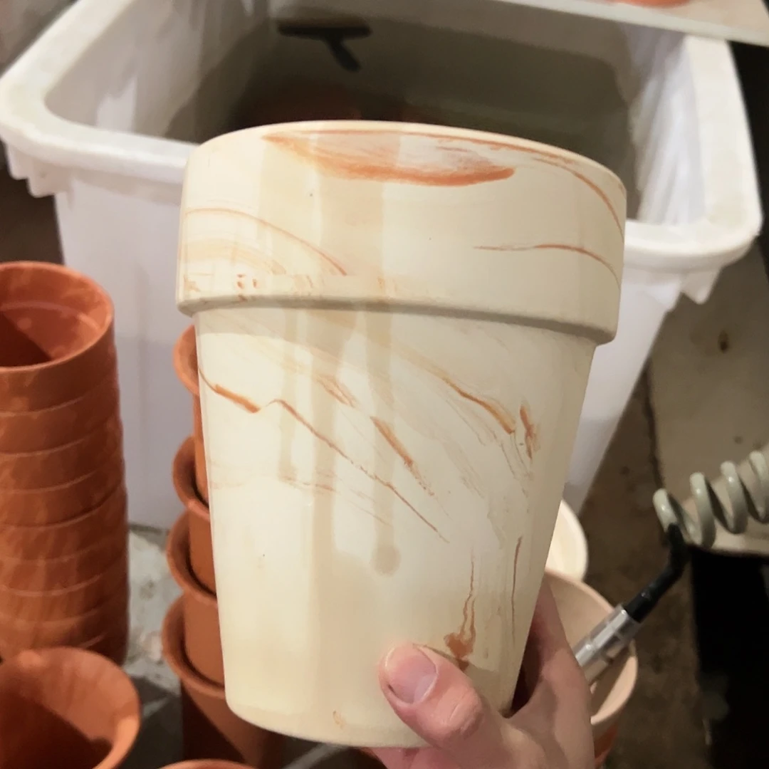 【闪购商品】红陶橘里橘气17口21高1个反比【微瑕】