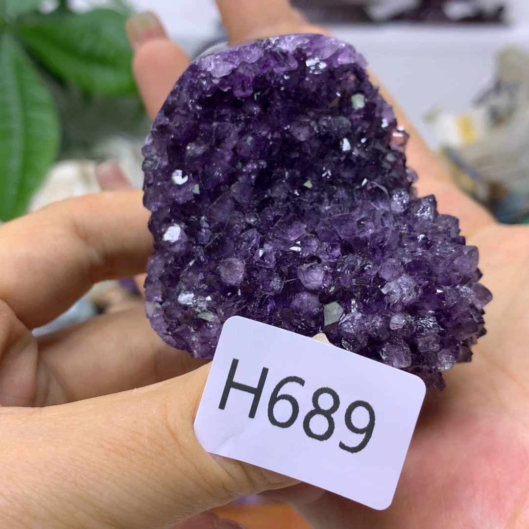 未镶嵌紫晶大型摆件（非配饰）h689