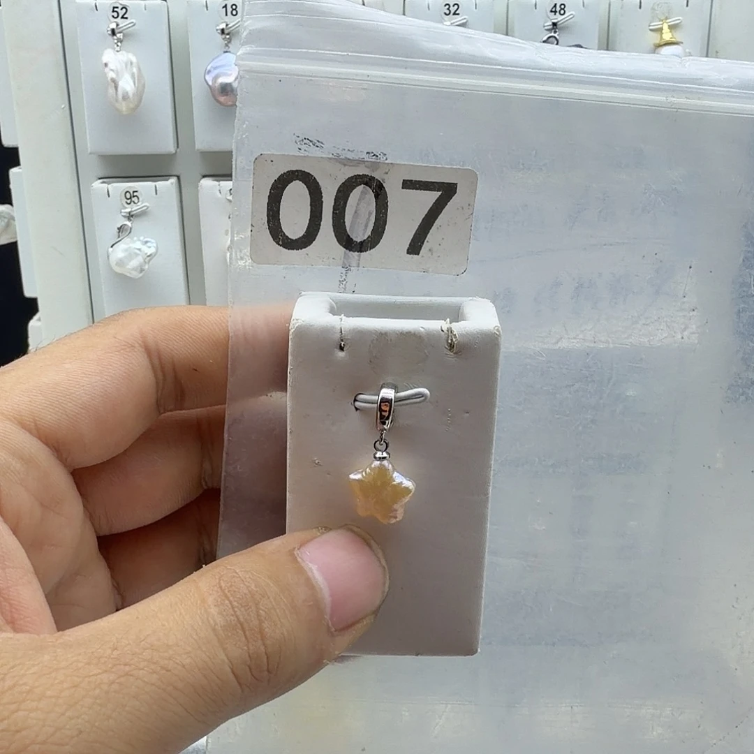 颈饰合金淡水珍珠