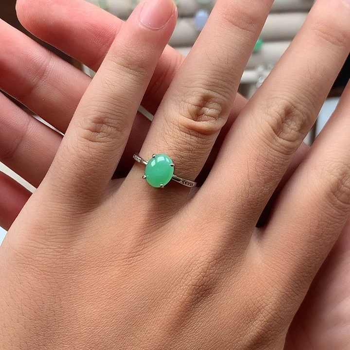 翡翠未镶嵌颈饰天然