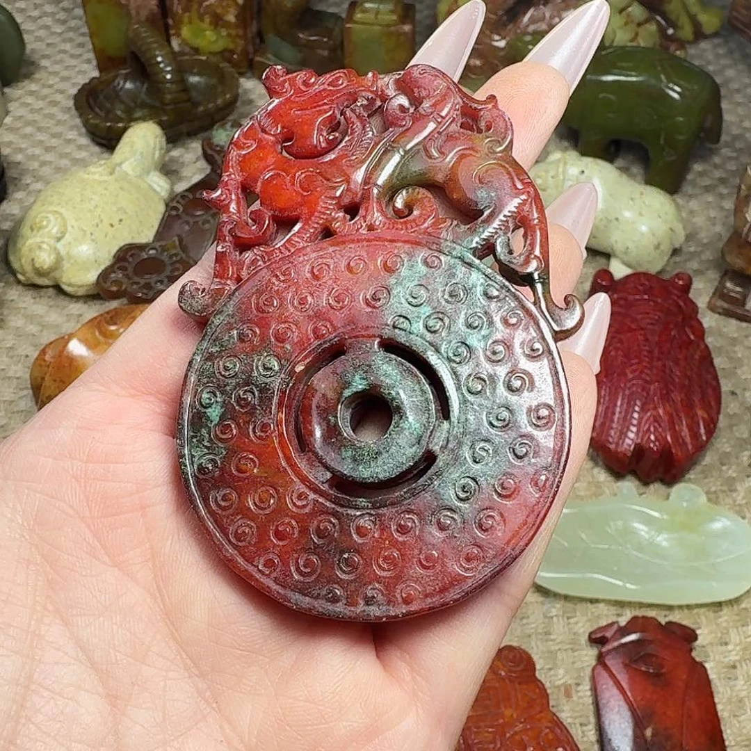 白玉菩提吊坠挂件