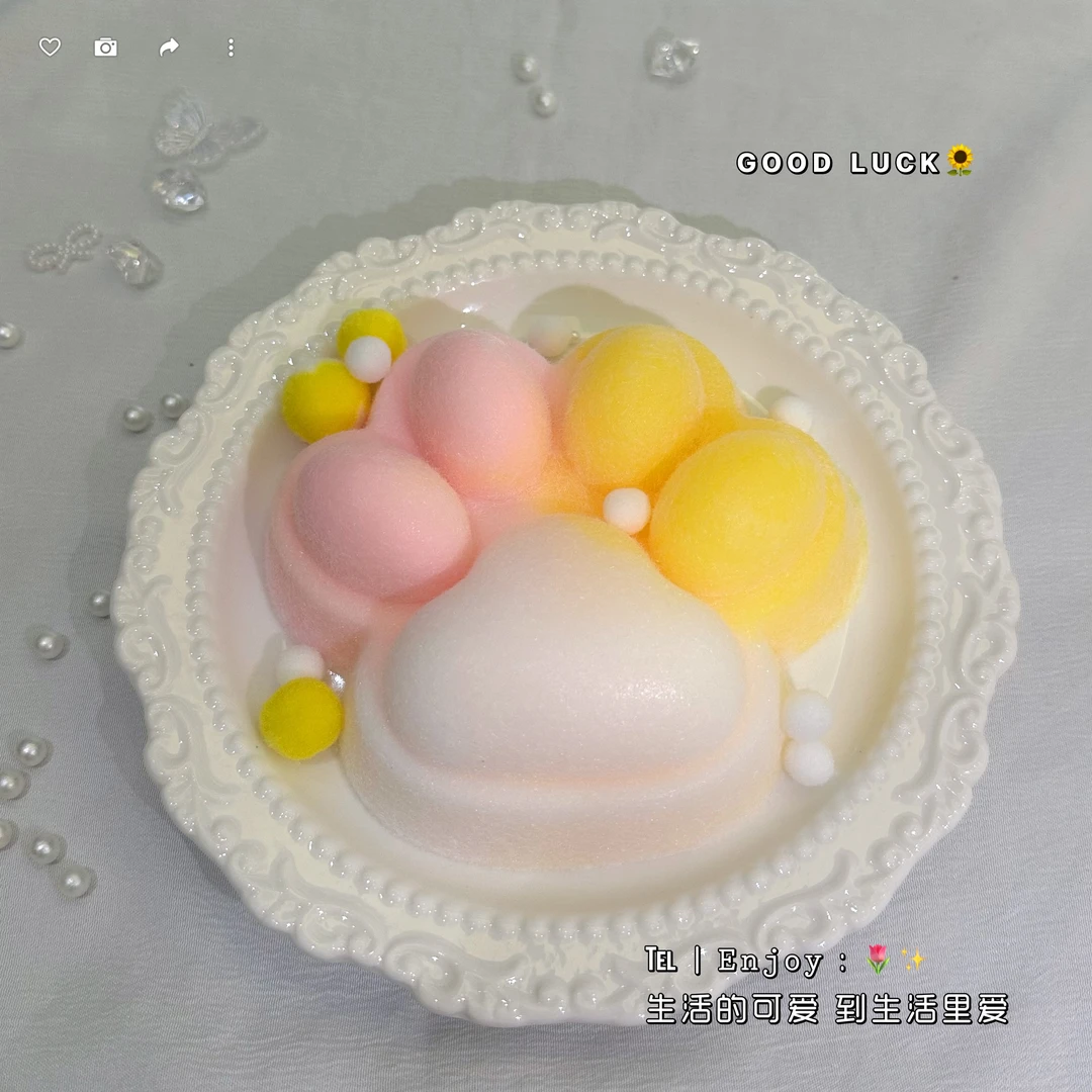 12cm超大植绒猫爪捏捏乐巨无霸大号大爪子无毒解压发泄慢回弹玩具