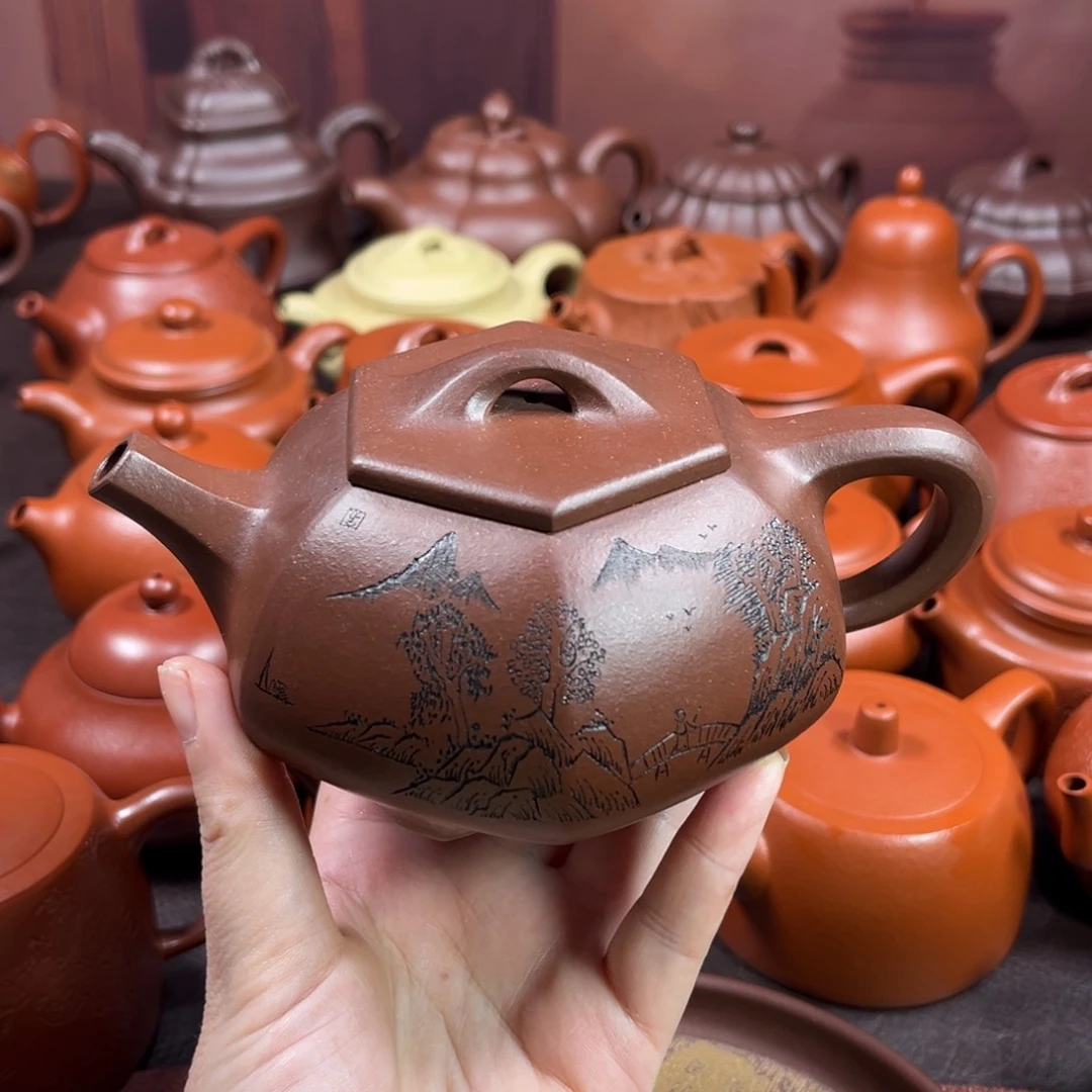 茶壶紫砂肥*原矿紫泥300毫升