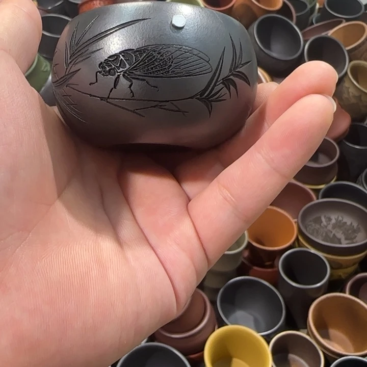 茶杯紫砂全手工制作工艺