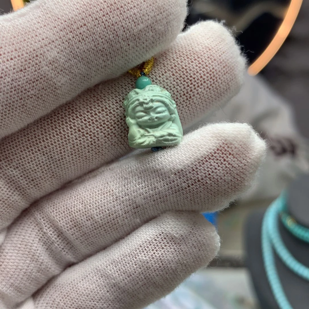 绿松石挂件未镶嵌