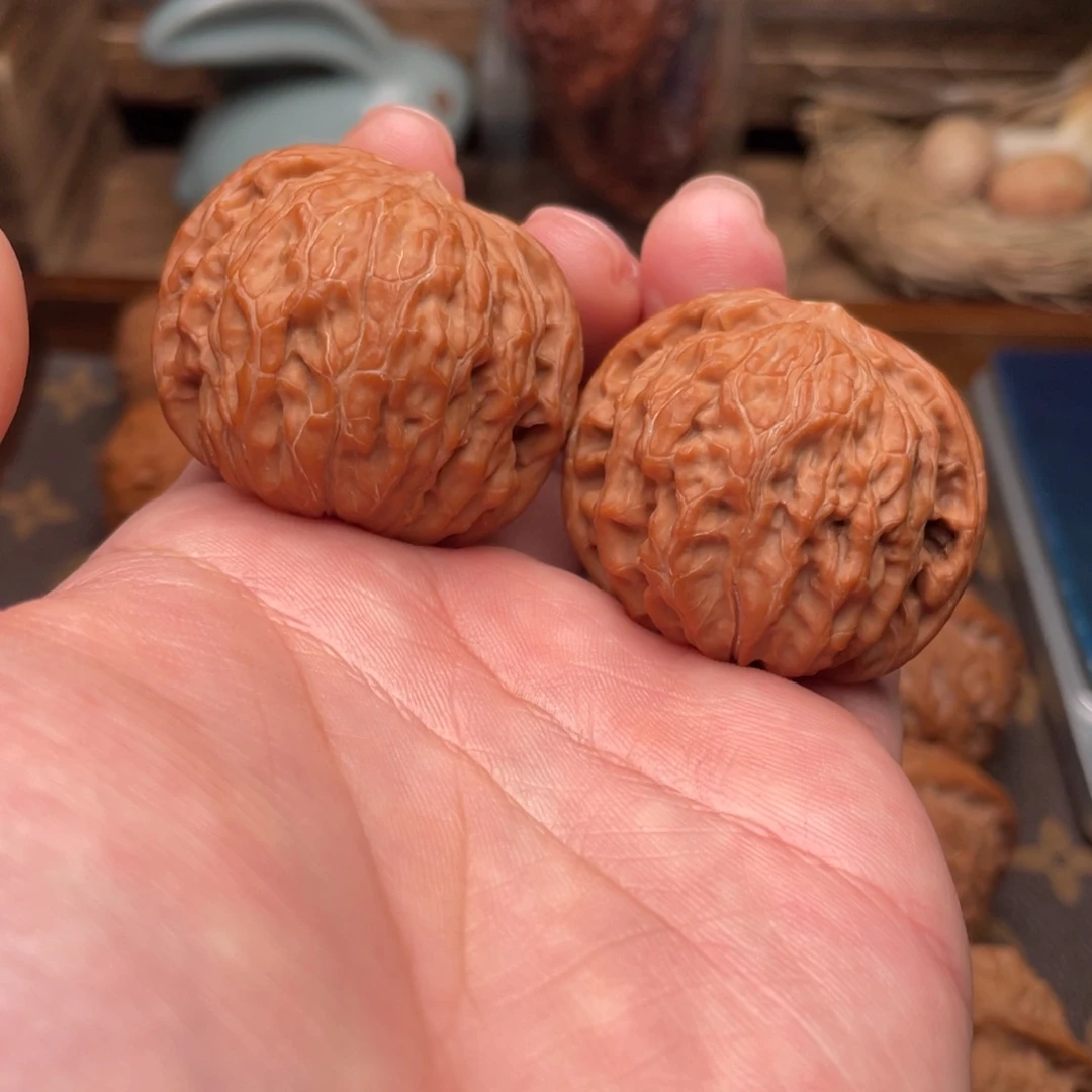 文玩核桃把件G1号39尺磨盘