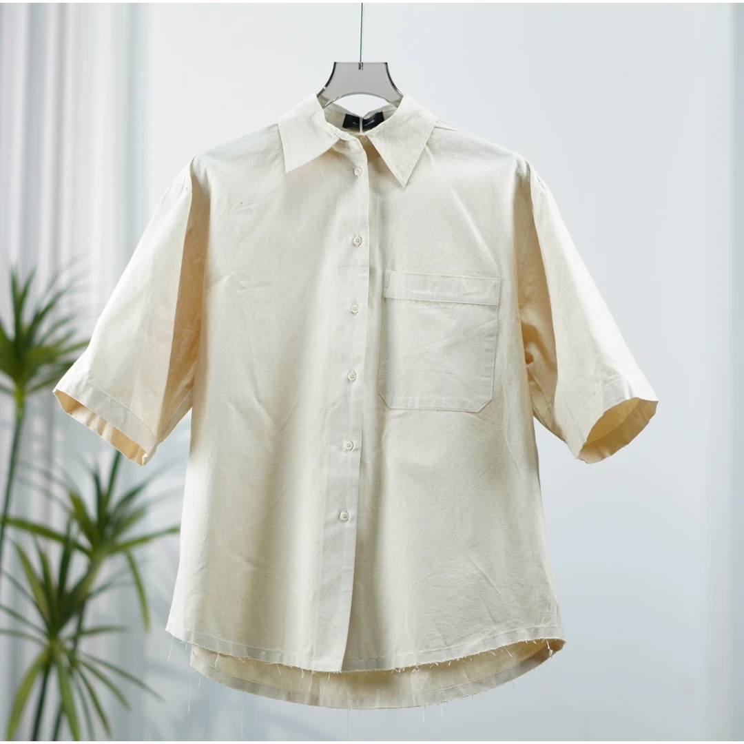 尚系列   Z1364  女装简约时尚衬衫卡其色SS04R19