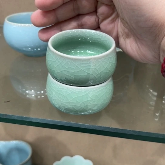 瓷片陶瓷茶具汝瓷茶具