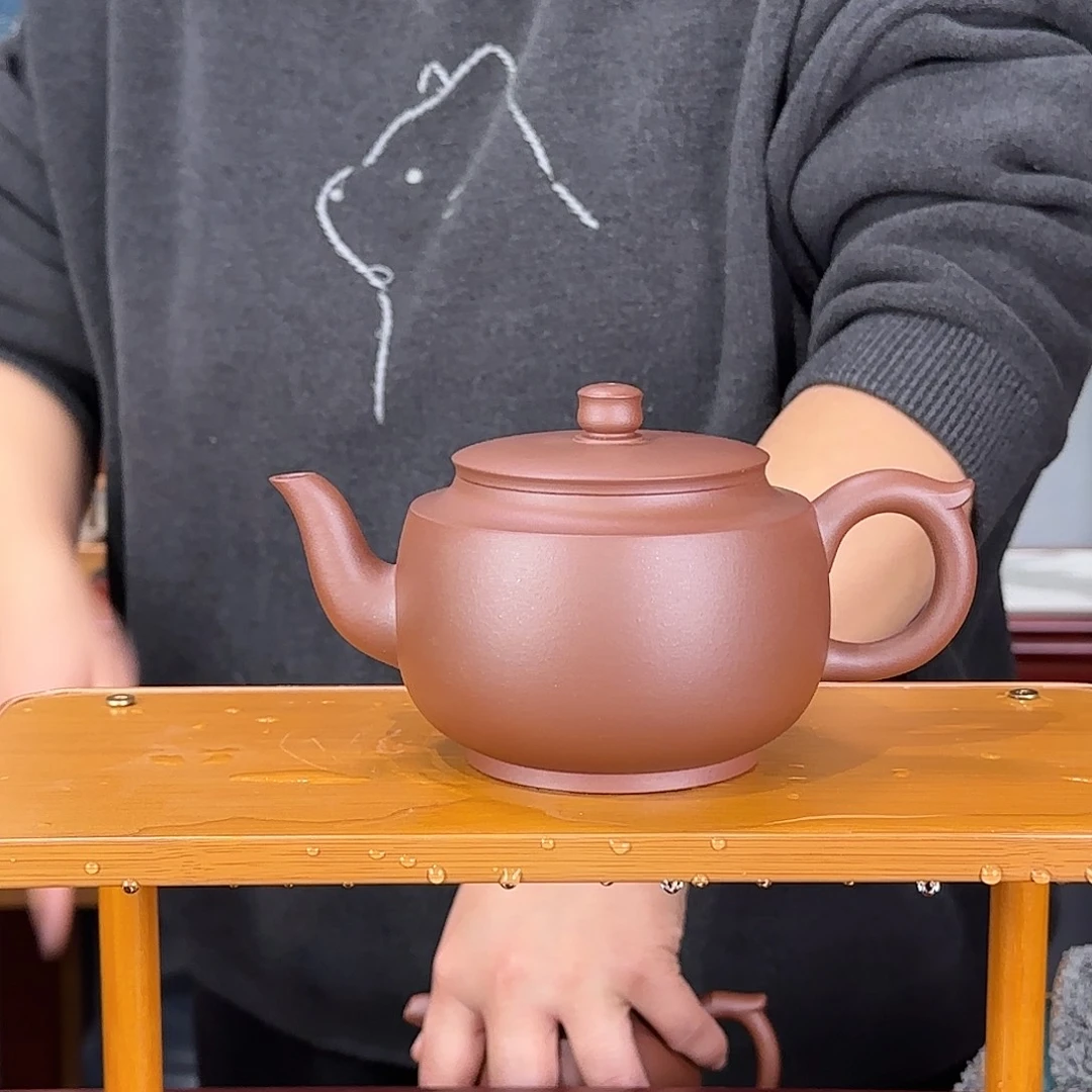 看***切紫砂茶壶宜兴紫砂壶