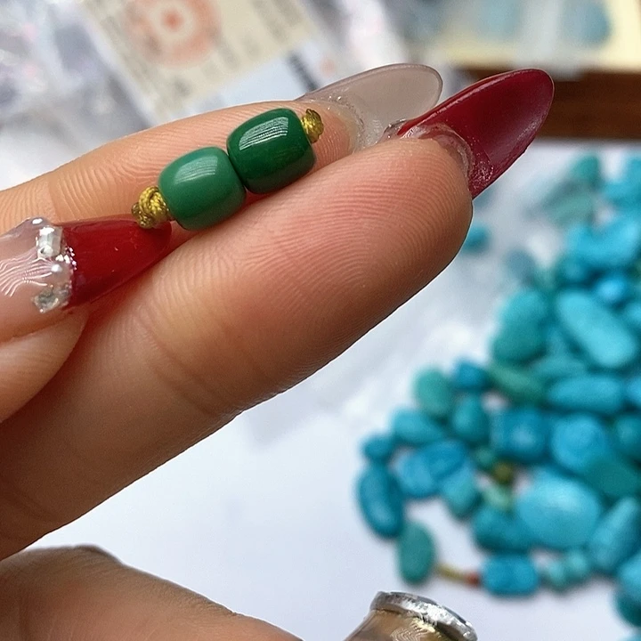 绿松石珠宝奇石未镶嵌