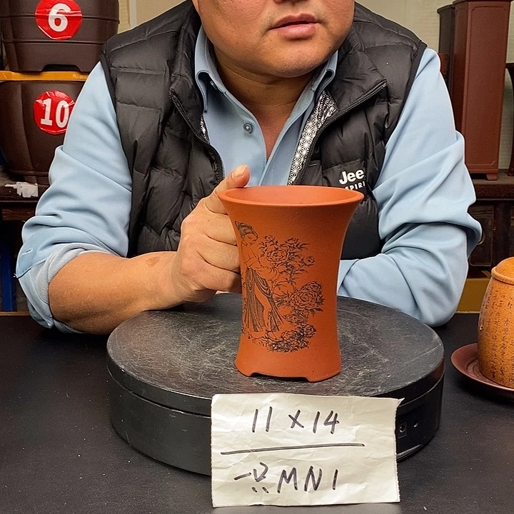 花盆紫砂货号一只MN1