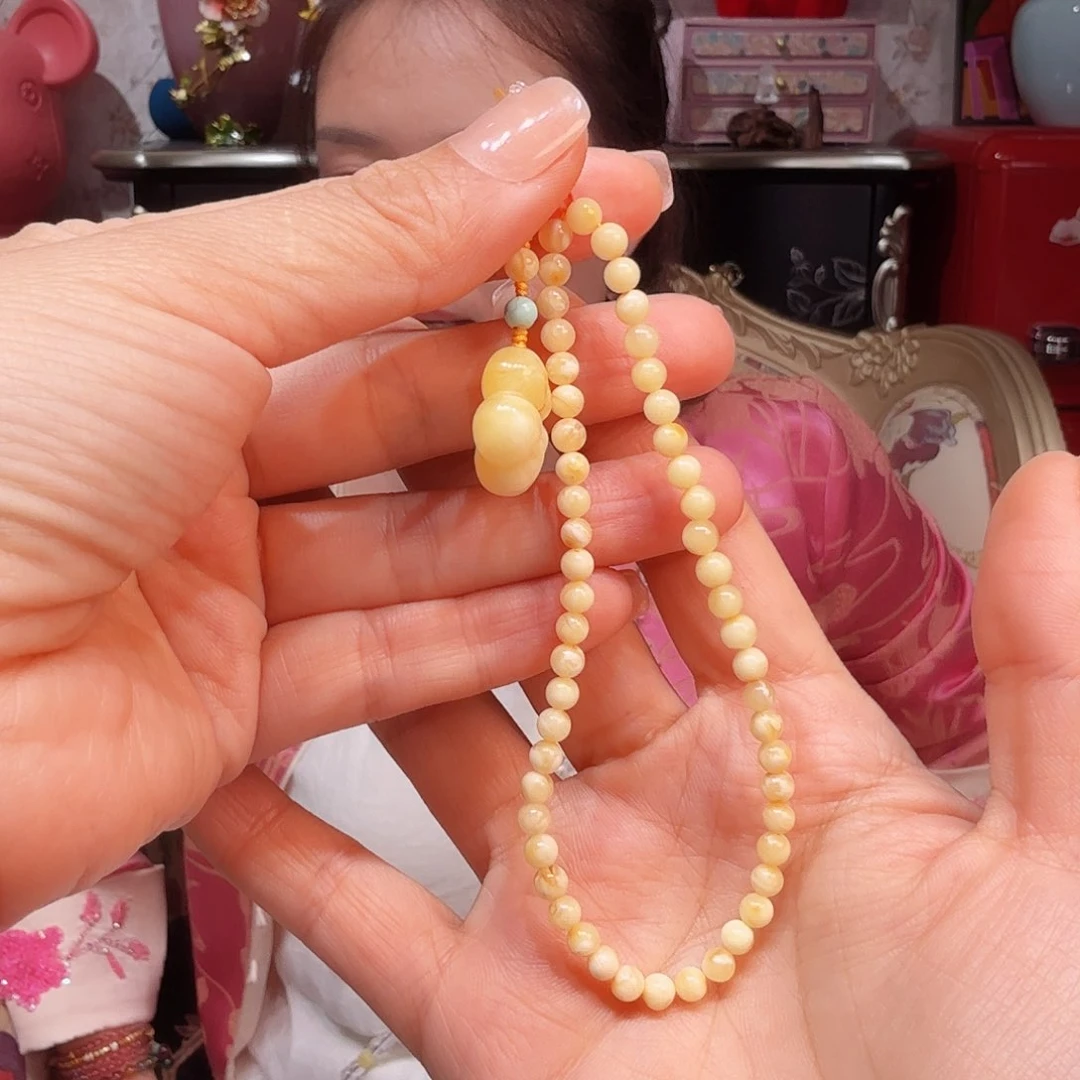 琥珀手串未镶嵌童*手串