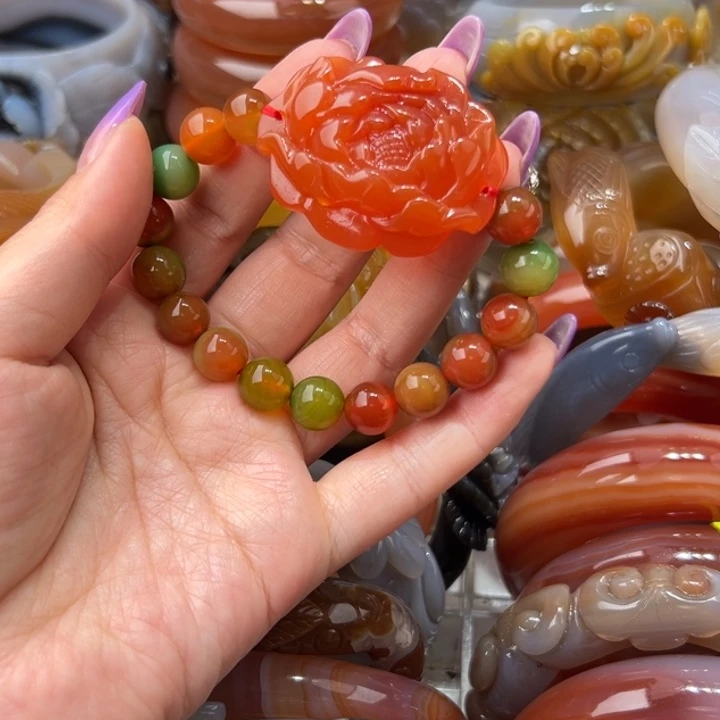 玛瑙/玉髓未镶嵌手镯
