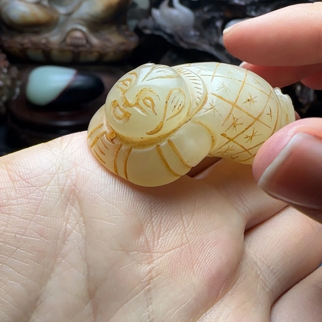 和田玉（糖玉）未镶嵌挂件