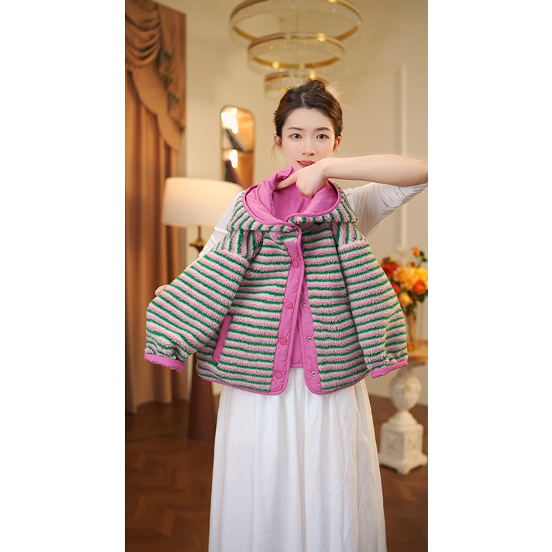 女童冬装外套2025儿童秋冬季加厚小女孩外套3066