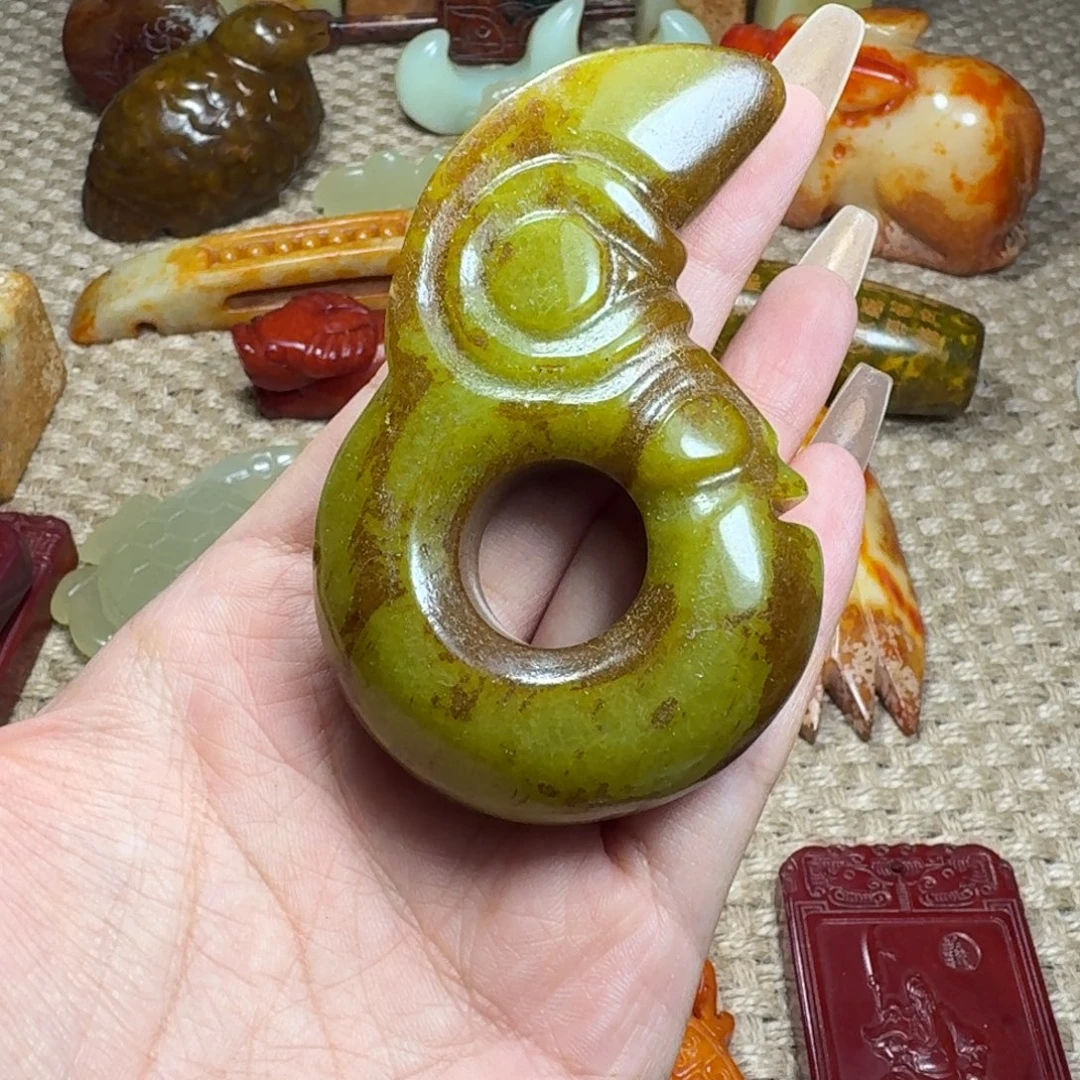 吊坠白玉菩提挂件