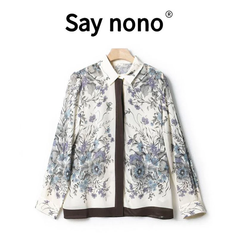 懒猫nonolSaynono  设计师款简约舒适时尚休闲百搭衬衫CS225653