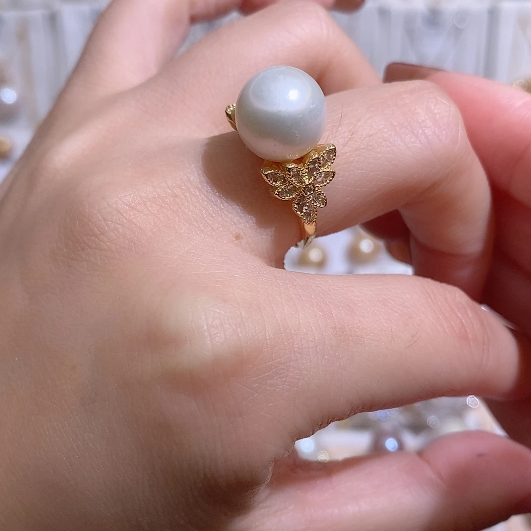 戒指淡水珍珠未镶嵌w11.6