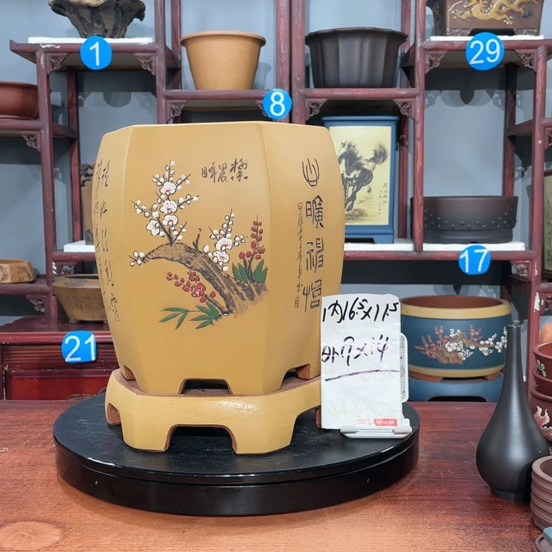 【闪购商品】紫砂花盆紫砂花盆
