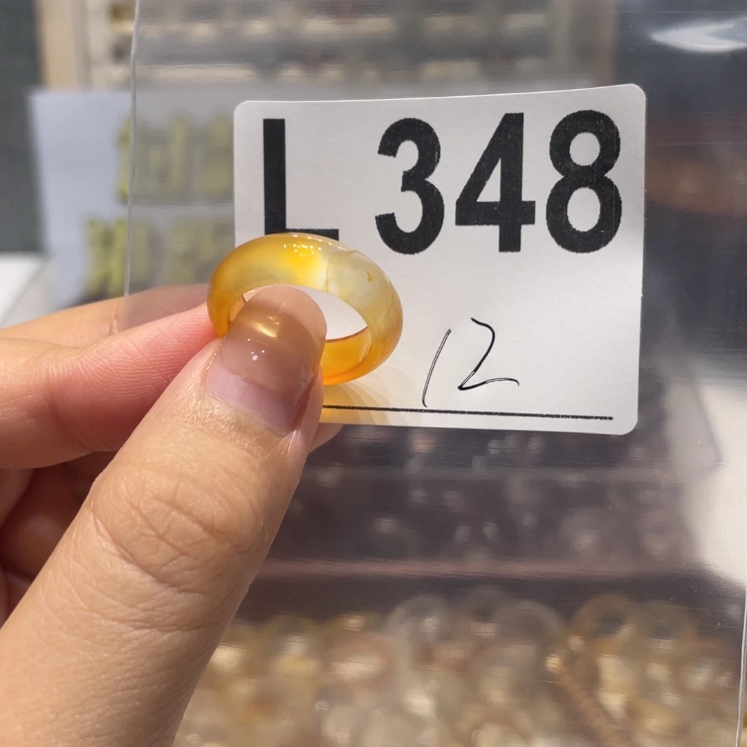 玛瑙/玉髓未镶嵌戒指348